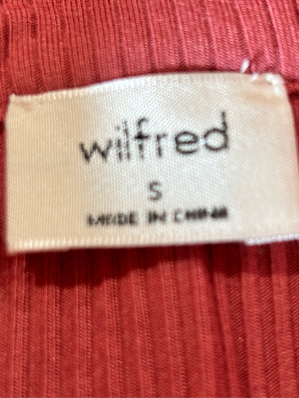 Wilfred Ribbed Henley Bodysuit - Rose - Picture 5 of 8